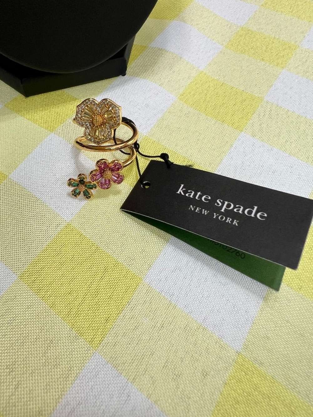 Kate Spade Floral Wrap Ring